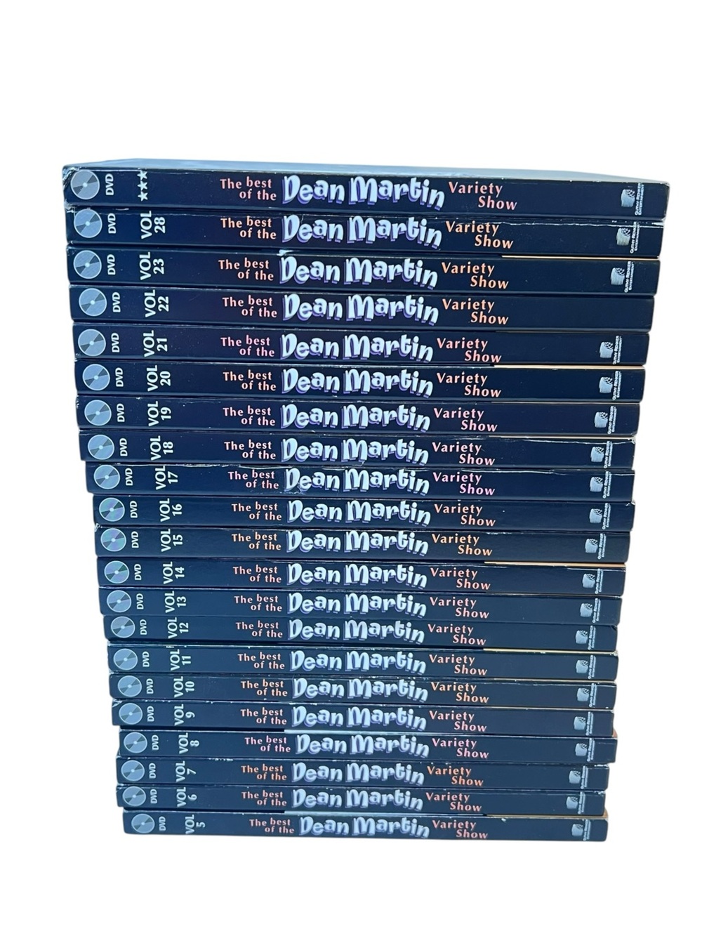 The Best of the Dean Martin Variety Show DVD Collection - 21 Volumes
